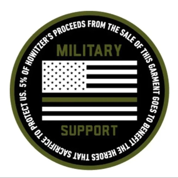 Howitzer Style Men's Hat Defend Military Grunt - Picture 8 of 10